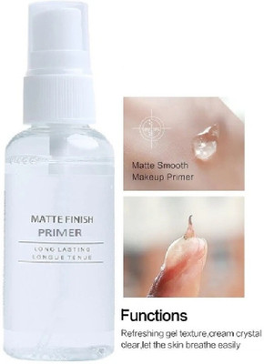Yuency Face Primer | Gel-Based Mattifying Primer & Smoothens Pores  Primer  - 50 ml(Transparent)
