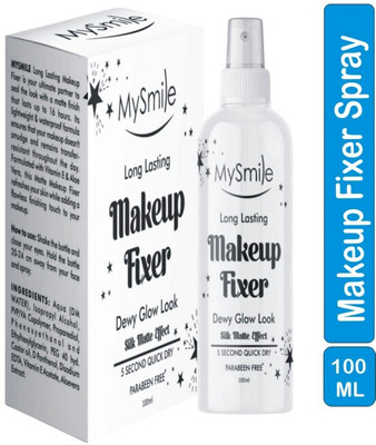 Mysmile MAKEUP SETTING SPRAY FIXER Primer  - 100 ml(Transparent)