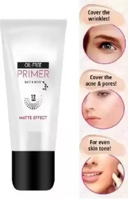 EVERERIN SMOOTH & OIL FREE MULTIPURPOSE SKIN MAKE UP BASE FACE PRIMER Primer  - 30 ml(transparent)