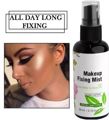 HUZURLU PROFESSIONAL & OIL CONTROL MATTE LOOK MAKEUP FIXING MIST Primer  - 80 ml(TRANSPARENT)