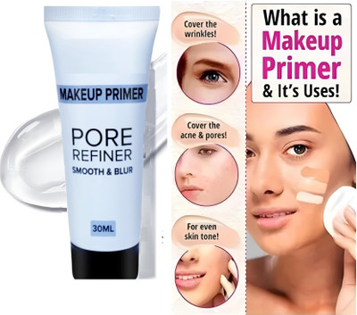 USBK BEST MAKEUP GEL PRIMER LONG LASTING FORMULA Primer  - 30 ml(TRANSPARENT)