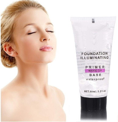 YAWI BEST WATERPROOF FOUNDATION ILLUMINATING PRIMER MAKEUP BASE Primer  - 50 ml(TRANSPARENT)