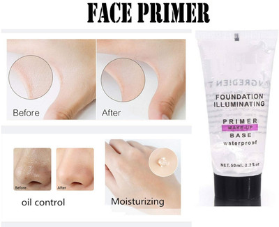 Aylily makeup Base Primer to Prep Skin for Smooth Long Lasting Makeup - Moisturizing Primer  - 50 ml(TRANSPARENT)