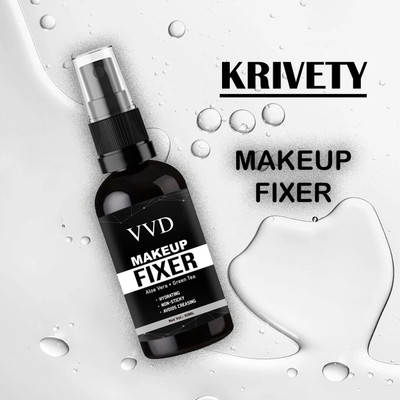 VVD Makeup Setting Spray Face Primer Foundation Base Fixer Makeup  Primer  - 50 ml(Black)