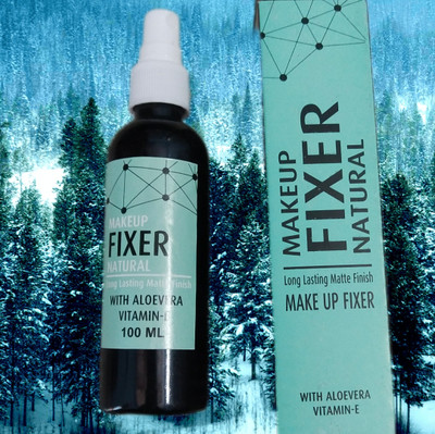 Deeparth Makeup Fixer with Aloevera and Vitamin E Primer 100 ML Primer  - 100 ml(Black)