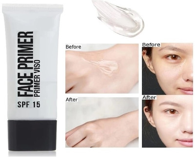 GABBU Primer | 3 In 1 Oil Free Primer  - 30 ml(TRANSPERANT)