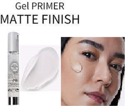 Luipui matte finish gel primer gel makeup pack of 1 Primer  - 30 ml(TRANSPARENT)