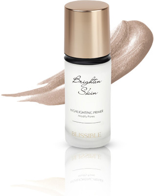 BLISSIBLE Natural Dewy Look Highlighting Primer For Natural and shine Skin-40ml Shade(02) Primer  - 40 ml(Natural)