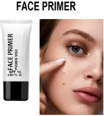 HUZURLU Invisible Pore Face Foundation Oil Control Facial Makeup Professional Cream Primer  - 37 g(TRANSPARENT)