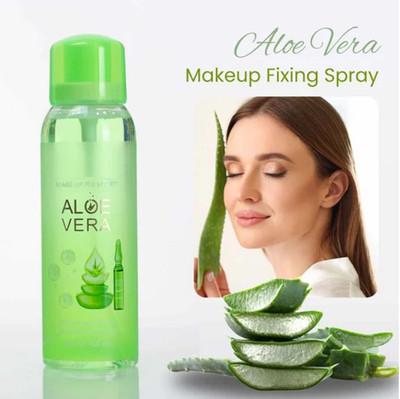 Jiwoo Makeup Fixer Natural And Most Beautiful Trending Fixer combo 2pc Primer  - 100 ml(transpernt)