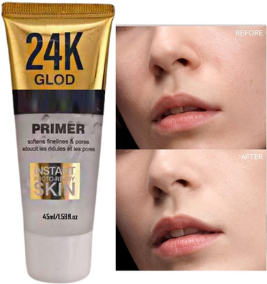 Wonholli Flawless Finish Primer Provides Radiant & Smooth Finish Primer  - 45 ml(Transparent)