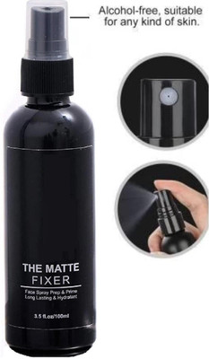 USBK Dewy Finish Ultra Fine Setting Spray Vegan & Cruelty-Free Primer  - 100 ml(TRANSPARENT)