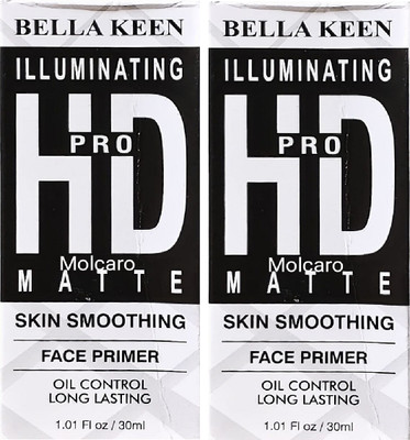 MOLCARO ILLUMINATING HD PRO MATTE SKIN FACE PRIMER Primer  - 60 ml(WHITE)