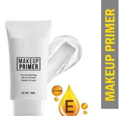 Jiwoo Flawless Makeup Base (18g) & Long Lasting Makeup primer Primer  - 30 ml(transparant)