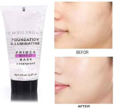 HUZURLU BEST 24HOURS MAGIC PERECTING WATERPROOF BASE FACE PRIMER Primer  - 50 g(Transparent)