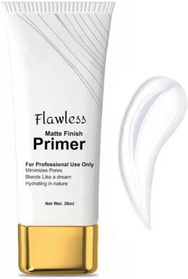 FLORERO Flawless Matte Finish Primer Blends Like Dream  Primer  - 30 ml(transparent)