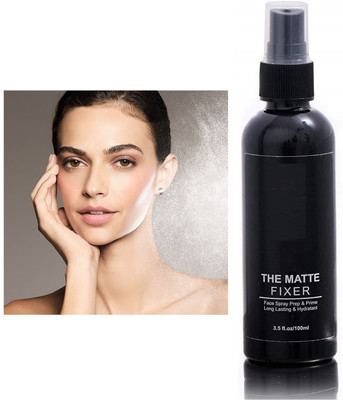 Aylily Natural makeup fixer setting spray for women Primer  - 100 ml(black)