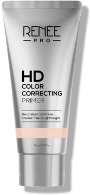 Renee PRO HD Color Correcting Primer, Helps Blur Pores, Spots & Fine lines, Primer  - 20 g(Cream)
