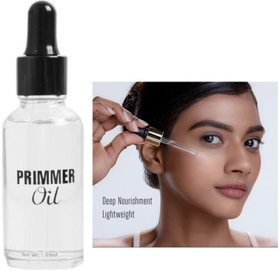 Arcanuy Face essential primer oil Brightening & Glowing Serum Primer  - 14 ml(transparent)
