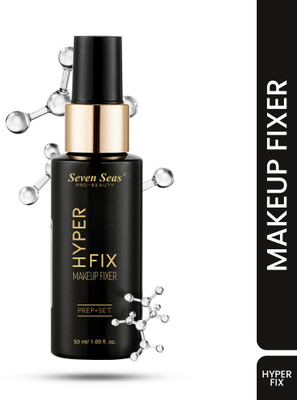Seven Seas Hyper Fix Makeup Fixer Prep+Set After Makeup Primer  - 50 ml(Transparent)