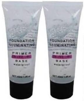 YELGO Pack of 2 Pore Minimizer Gel Primer - 50 ml (Transparent) Primer  - 80 ml(Transparent)