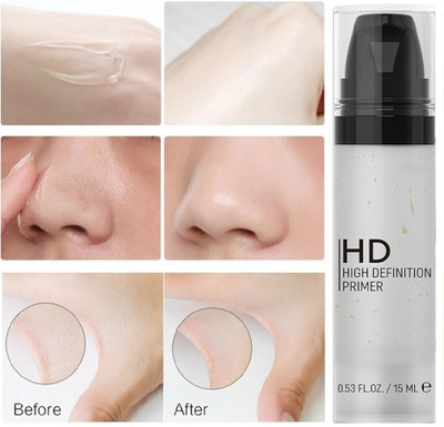 EVERERIN Gel Primer for Pores Minimization, Anti-Ageing Oil-Free Makeup Base  Primer  - 15 ml(transparent)