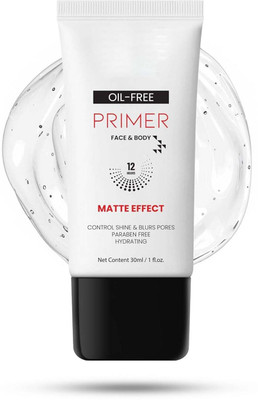 THTC Matte Effect Oil Free Face  Primer  - 30 ml(TRANSPARENT)