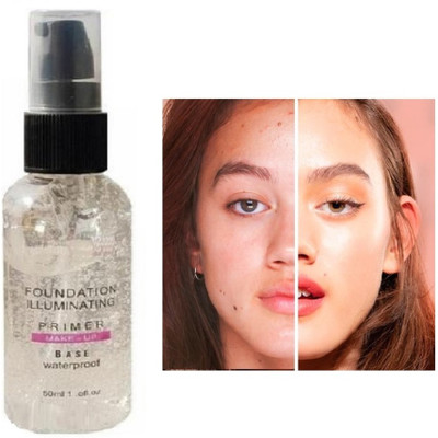HUZURLU PROFESSIONAL OIL CONTROL & WATER PROOF GEL BASE FACE PRIMER  Primer  - 50 ml(TRANSPARENT)