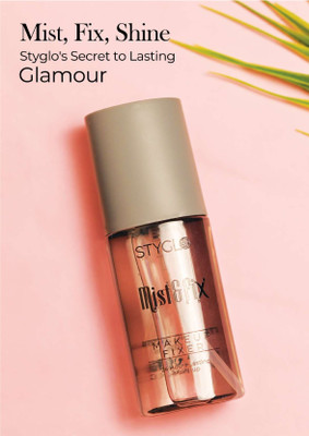 Styglo Makeup Fixer & Setting Spray Primer  - 100 g(Transparent)
