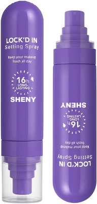 Sheny 16-hour hold makeup, Long-lasting setting spray ( 100 ML ) Primer  - 100 ml(TRANSPARENT)