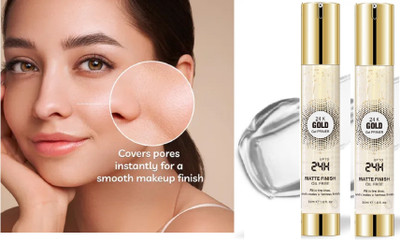 GABBU Flawless Makeup oil free and non Greasy Primer, Primer  - 60 ml(transparent)