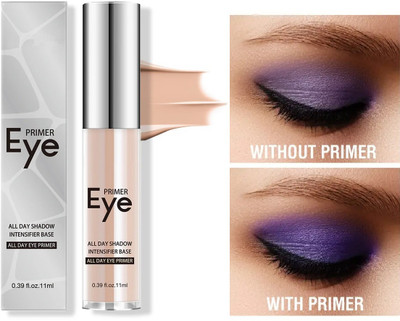 GULGLOW99 Eyeshadow Primer, Hydrating Eye Moisturizing Setting , Eye Makeup Base Primer  - 11 ml(BEIGE)