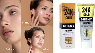 Sheny hydrating face primer for dry and flaky skin, long-lasting makeup primer Primer  - 50 ml(TRANSPARANET)