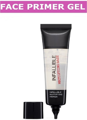 Amaryllis Matte Finish 24H Oil Control Infallible Mattifying Base Face  Primer  - 35 ml(TRANSPARENT)