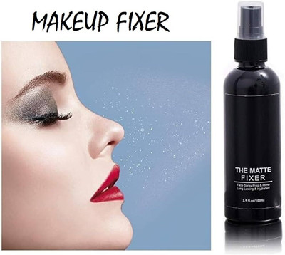 Aylily PROFESSIONAL REVOLUTIONARY FACE SPRAY LONG LASTING & HYDRATED MAKEUP FIXER Primer  - 100 ml(Transparent)