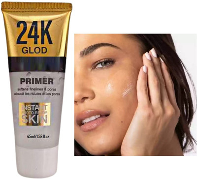 Wonholli Primer For Face Makeup | Pores and Fine lines minimizer Primer  - 45 ml(TRANSPARENT)