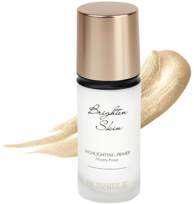 BLISSIBLE Highlighting primer for brighten skin gold tint Primer  - 40 ml(Gold)