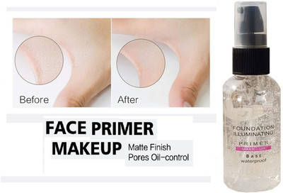 AMOSFIA Pore blur Make-up Base Face gel Primer for open pores  Primer  - 50 ml(TRANSPARENT)
