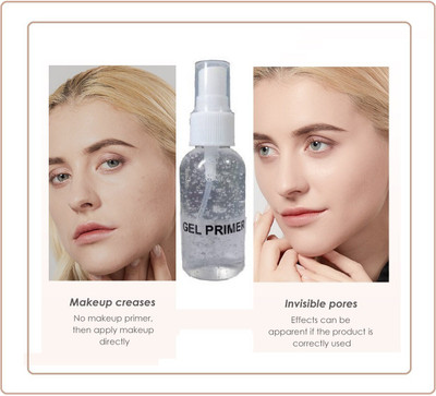 BLUEMERMAID Poreless Primer Gel Lightweight Smooth Matte Finish Primer  - 50 ml(TRASPARENT)