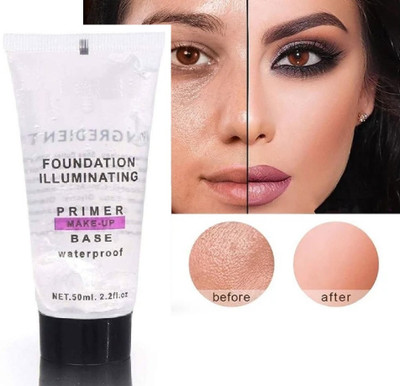 USBK Makeup Base Skin-Hydrating Poreless  Primer  - 50 ml(Transparent)