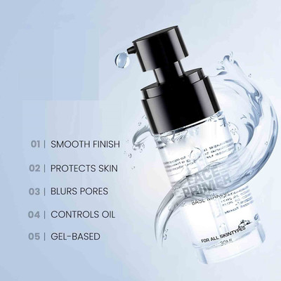 GULGLOW99 Face & Body Primer Matte Finish Oil Free  Primer  - 30 ml(Transprent)