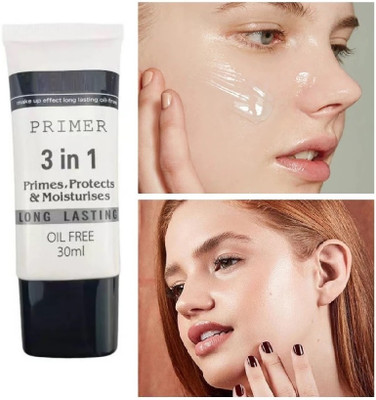 EVERERIN Transparent Lightweight, Non-sticky, Long Lasting Makeup Base  Primer  - 30 ml(transparent)