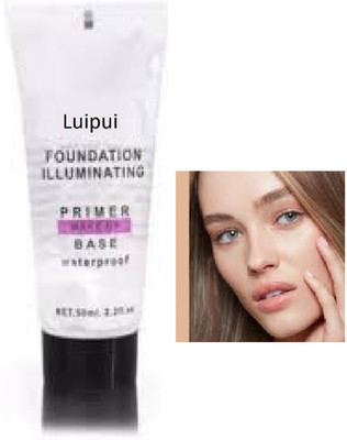 Luipui long lasting primer for your makeup pack of 1 Primer  - 50 ml(Transparent)