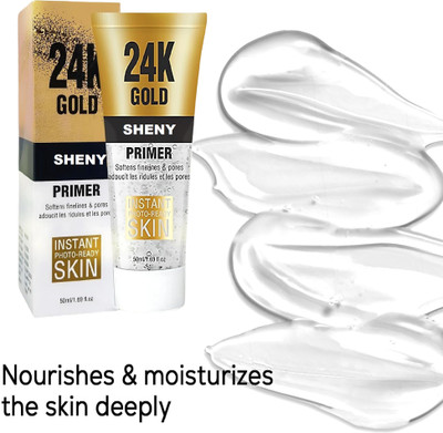 Sheny best illuminating primer for dull and tired-looking skin, hydrating face primer Primer  - 50 ml(TRANSPARANET)