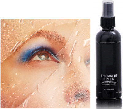 Herrlich New smudge proof makeup setting spray Primer  - 100 ml(black)