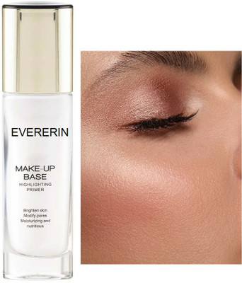 EVERERIN Makeup Base Hightlightin Skin-hydrating Poreless Primer Highlighter Primer  - 40 ml(Pink Tint)