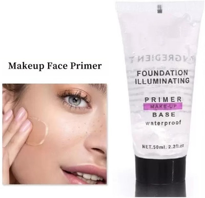 Vyomiris Makeup Base Face Primer All Matte Invisible Pores Moisturizing Primer  - 50 ml(Transparent)
