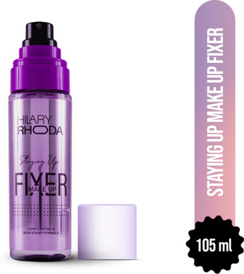 Hilary Rhoda Staying Up Makeup Fixer | Infused with Niacinamide | Hydrating Setting Spray Primer  - 105 ml(Transparent)