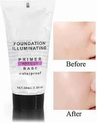Luipui matte finish smooth face primer gel makeup Primer  - 50 ml(transparent)