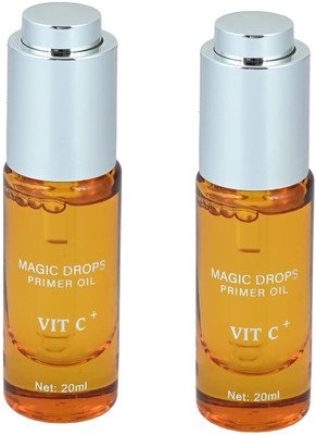 Latixmat Magic Drops Primer Oil For Face Infused With Vitamin C Primer  - 40 ml(TRANSPARENT)